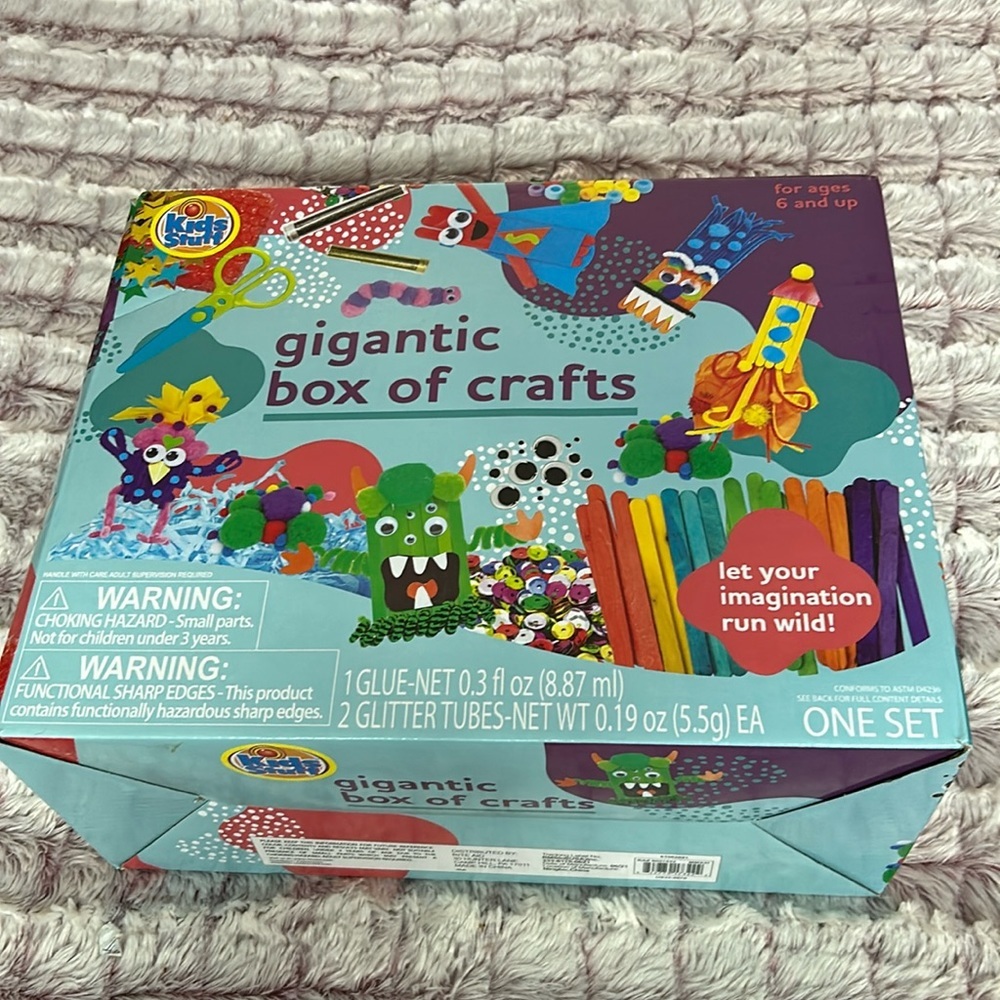 Gigantic box of crafts